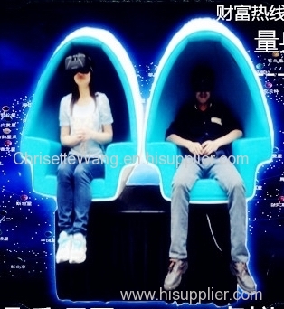 2015 Hot Sales Interactive Virtual Reality 3 Seats 360 Degree VR Cinema Simulator 9D VR