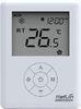 White IP20 Household / Residential Heat Cool Thermostat with ON / Off control