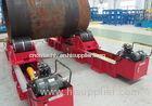 4 Wheels Normal Welding Rollers 40 Tons Hydraulic Cylinder Adjust Wheels Center to Center Distance