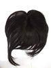 Custom Black Chinese Human Top Lace Closure Virgin Hair Fringe Short Straight
