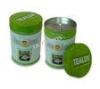 67mm Printed Airtight Kaldi Round Tin Box For Coffee And Tea Pepper Canister Storage With Inner Lid