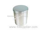 Metal Cylinder Round Tin Box For Chrismas Holiday And Halloween Candy Packaging