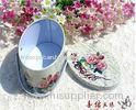 Nestle Oval Shaped Coffee Tin Box With Printing And Embossing