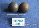 High Surface Hardness 61 - 63hrc Grinding Media Balls B2 D40mm Even hardness for Cement Plants