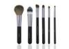 Soft 6 Piece Travel Makeup Brush Set Professional Of Synthetic Hair