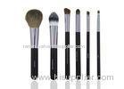 Soft 6 Piece Travel Makeup Brush Set Professional Of Synthetic Hair