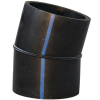HDPE Fabricated Elbow 22.5deg 2 Segments PE Pipe Fittings