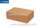 Custom Printing brick Natural Cork Yoga Block For Stretching And Holding Poses