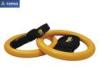 ABS Gym Rings With Flexible Nylon Strap For Home Crossfit Workout