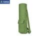 100% Cotton Yoga Mat Carry Bag Full Zip Cargo Pocket With Adjustable Shoulder Strap