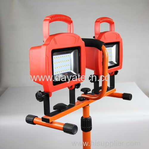 new multi-function 20W*2 tripod rechargeable LED lamp solar light