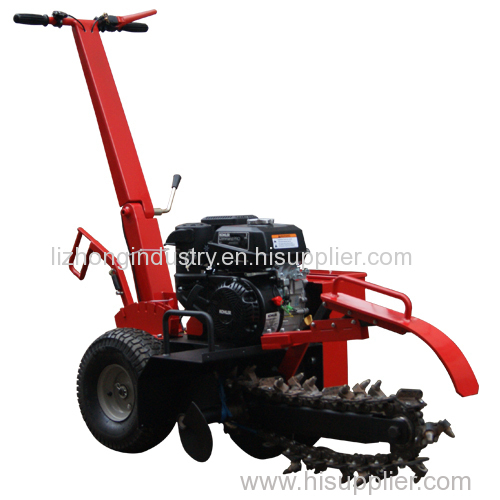 7hp or 15hp max trench depth 600mm walk-behind trencher