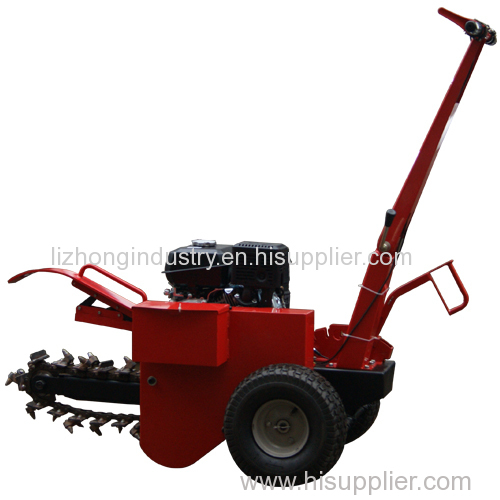 7hp or 15hp max trench depth 600mm walk-behind trencher