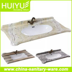 Bathroom sink wash basin ceramic sanitary bathroom vanity cabinet basin wash