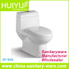Super Rotation Type Siphonic One Piece Water Closet Ceramic Toilet