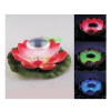 solar led lotus light waterproof mini solar lotus lighting