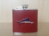 5oz Leather Wrapped Stainless Steel Flask at Cheaper Price