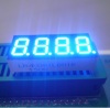 4 digit 0.36&quot; ultra bright blue 7 segment led display common cathode