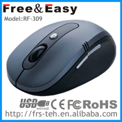 Support Mix Color Order Gift Box Package Super Slim 1000/1200/1600 DPI 5 Keys Optical 2.4G Wireless Mouse