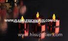 Metallic LED Battery Operated Tealight Candles / Plastic Indoor LED Window Candles