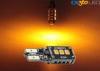 350Lumens Amber SMD T10 Led Bulb Lamp Canbus Error Free 12Volt - 24V