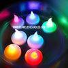 LED Battery Operated Romantic Floating Waterproof Color Changing Tea Lights Multi Color