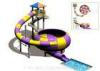 Promotional Splendid Adult Large Fiberglass Water Slides with 15m Tower Height