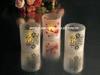 Battery Operated LED Frosted Flickering Votive Candles Cup Shape Amber or Color Changing
