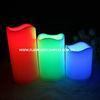 Color Changing Indoor And Outdoor Flameless LED Candles with Remote Control for Decoration