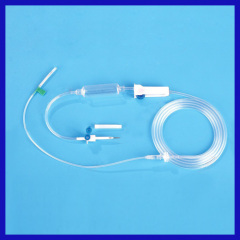 Disposable infusion set for hospital