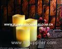 Ivory Wax Pillar LED Remote Control Flameless Candles for Christmas or Event