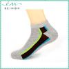 Pure Cotton Antibacterial Women Plain Knitted Rosso Machine Socks