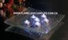 Bright White LED Waterproof Tea Lights / Plastic Submersible LED Tealights Wholesale