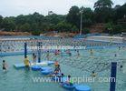 Customized Family Play Fun Duckweed Net Water Park Equipment ISO9001 Approval