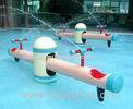 Commercial Grade Playground Equipment Interactive Fiberglass Water Seesaw