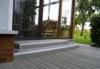 WPC decking / grey composite decking For Indoor and Outdoor Decoration