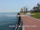 Environmental - Friendly WPC Deck Flooring for Walk Road and Seaside
