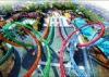 Water Fun Commercial Fiberglass Water Slides Aqua Loop Slide Hign Speed Multilane or Single