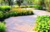 Weather - proof WPC Deck Flooring Grain Surface For Park Decoration