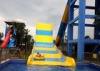 Large Water Attractions Fiber Glass Water Slide For Outdoor Aqua Park / Holiday Resort