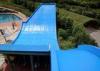 12 Meter Height Outdoor Blue Adult Water Slide U Waving Slide for Amusement Park