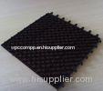 Outdoor Or Indoor Modular WPC Deck Tiles / Wood Plastic Composite Decking