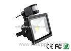 Super Bright Outside 50W LED Security Light With Pir Motion Sensor Wall White