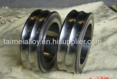 Hard metal cemented carbide roll