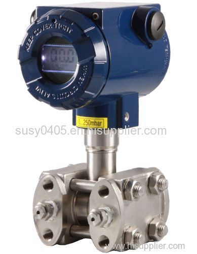 Delta differential pressure and temperature transmitters