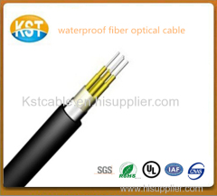 Outdoor optic cable communication cable steel wire strength member/waterproof optical fiber cablewateproof-cable