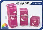 White Kraft Paper Small Packaging Box with Printing for Cosmetic / Skincare Products