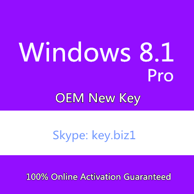 Microsoft Windows 8.1 Standard FPP Key Codes Wholesale 100% Online Activation