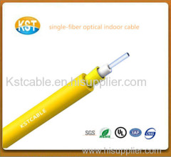 Communication optical cable/ Single-fiber optical Cable for Indoor for home with kevlar yarn tight bufferGJFJV