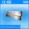 Metallurgical shear blade upper and bottom knives